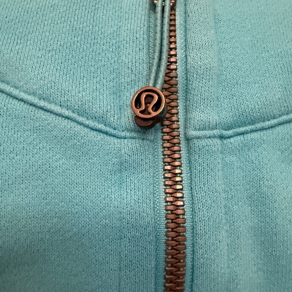 Lululemon Scuba Half Zip Hoodie - Blue - Picture 3 of 3